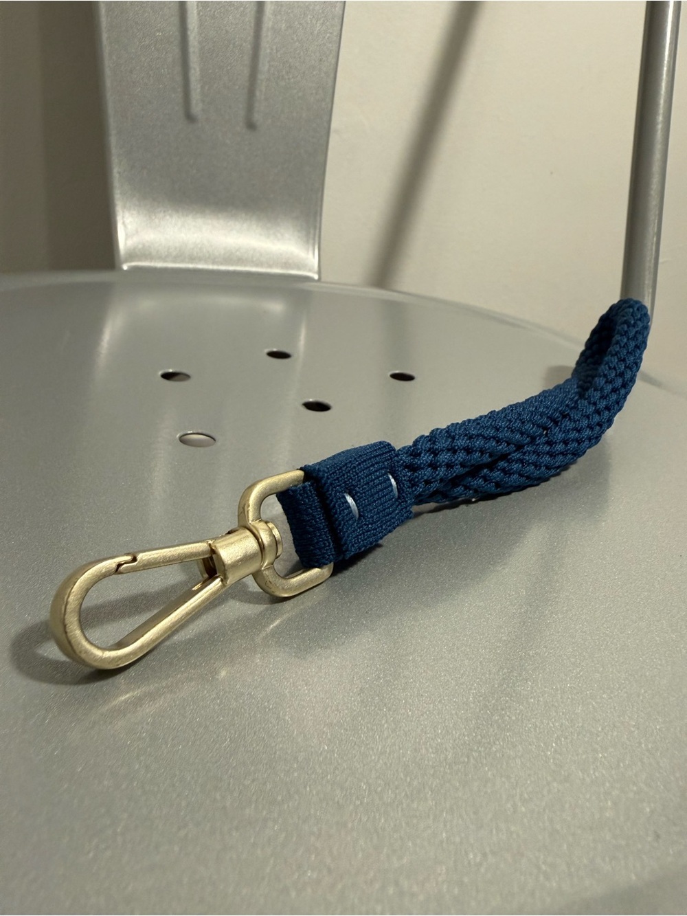 Rothy’s Navy Keychain